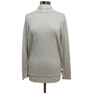 KIM ROGERS Beige Turtle Neck